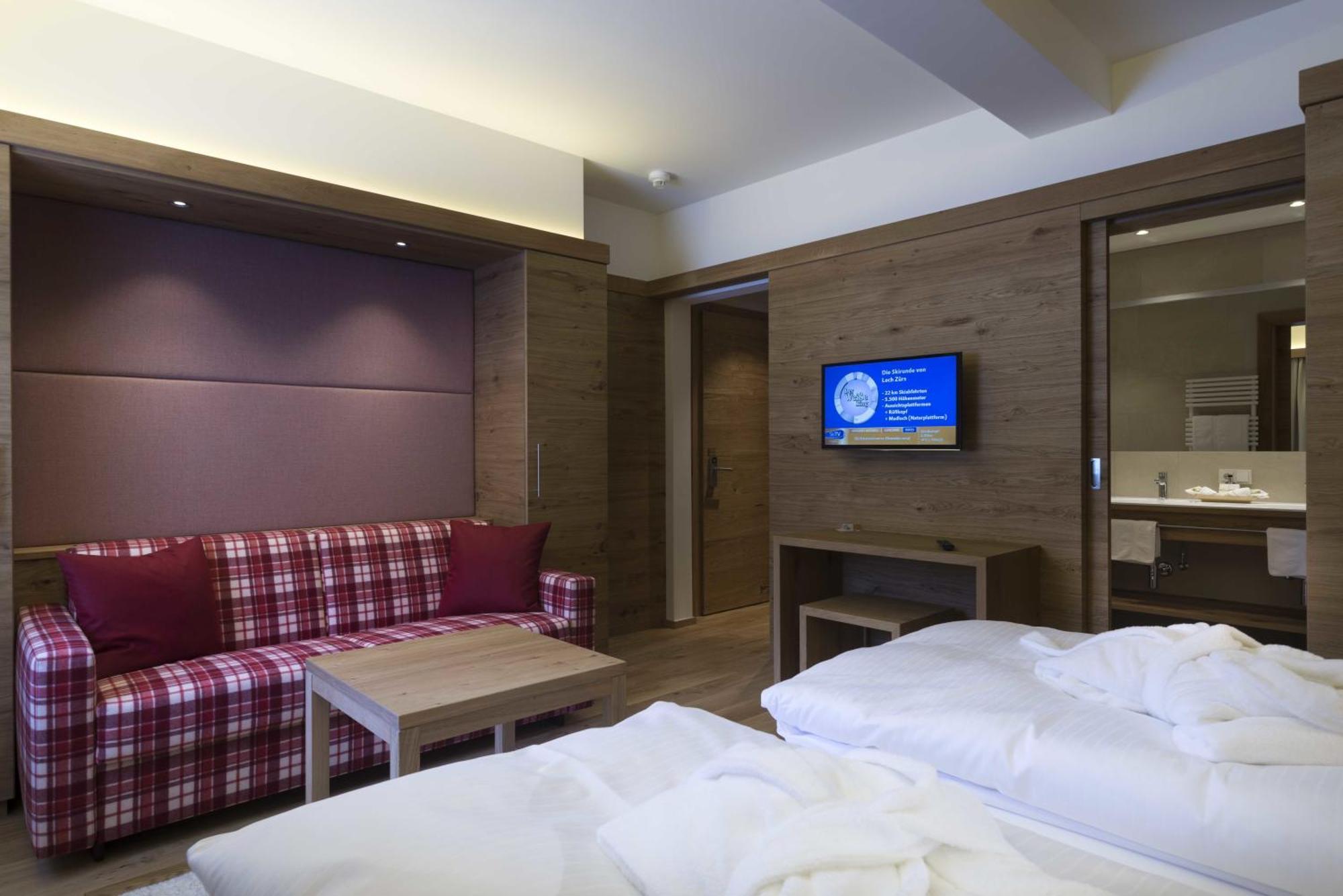 Hotel Garni Panorama Lech am Arlberg Rom bilde